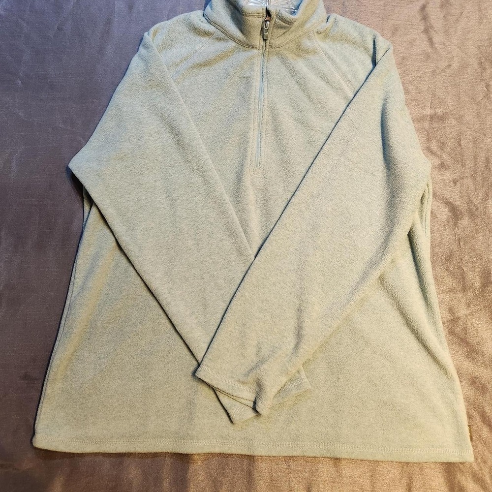 Eddie Bauer Blue‎ Quarter Zip Sweatshirt